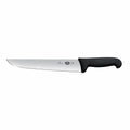 Cuchillo Carnicero Fibrox color Negro. Hoja 28 cm.