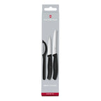 Set de cuchillos mondadores Swiss Classic con pelador universal, 3 piezas