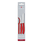 Set de cuchillos mondadores Swiss Classic con pelador universal, 3 piezas