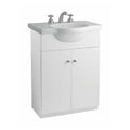 Vanitory Ferrum Venecia 64cm 1H Blanco Mueble Blanco piso