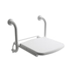 Silla Rebatible para Ducha Ferrum VTES Blanco