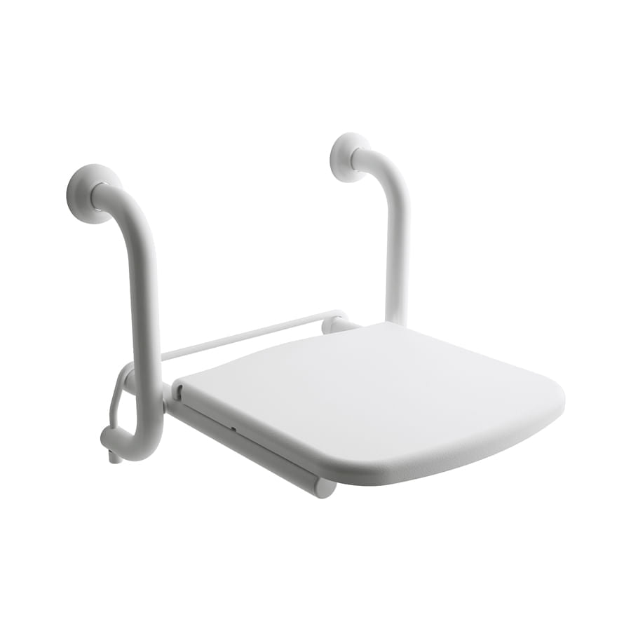 Silla Rebatible para Ducha Ferrum VTES Blanco