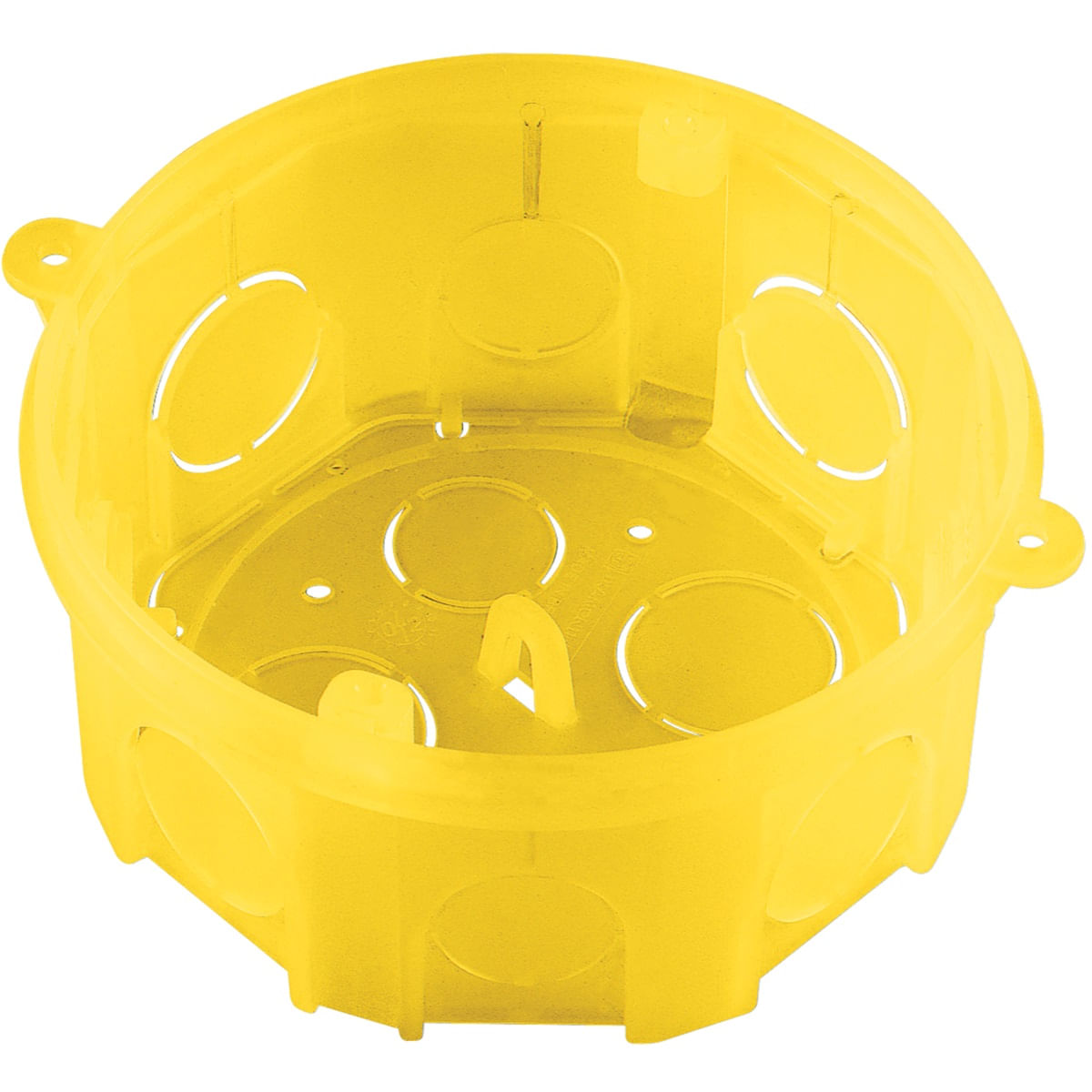 Caja Luz Octogonal 4x4 Tramontina 57500/004 Amarilla