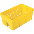 Caja Luz Rectangular 4x2 Tramontina 57500/041 Amarilla