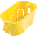 Caja Luz Rectangular 4x2 Tramontina 57500/071 DryWall Amarilla