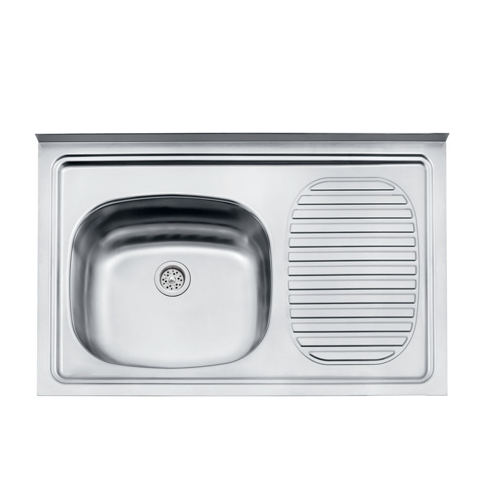 Lavaplatos Apoyo Simple Inox 93410/500 80x50 Es Derecho
