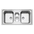 Lavaplatos Encastre Triple Inox 93830/123 100x50x18