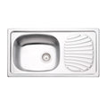 Lavaplatos Encastre Simple Inox 93840/500 78x43.5x12.5 Reversible