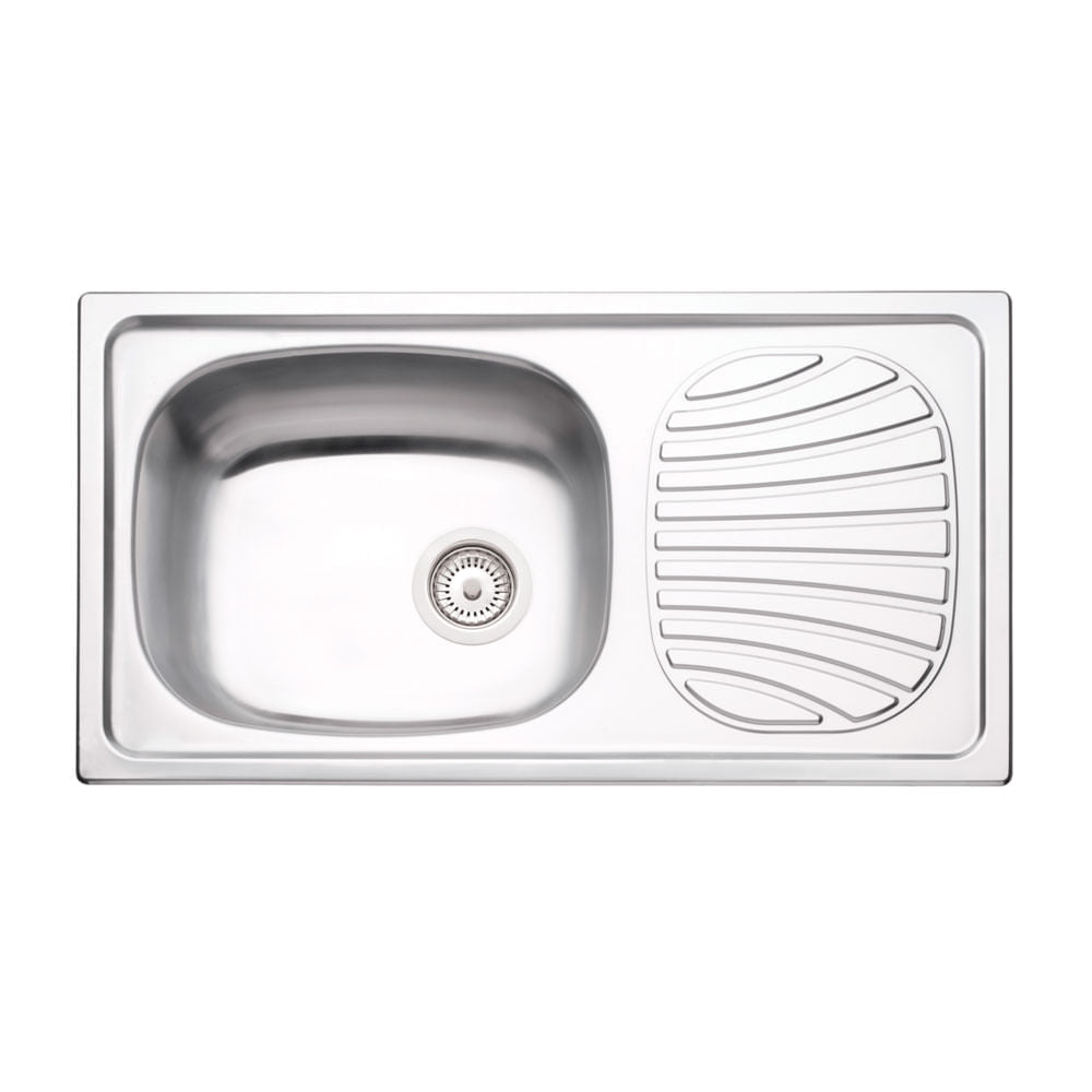 Lavaplatos Encastre Simple Inox 93840/500 78x43.5x12.5 Reversible