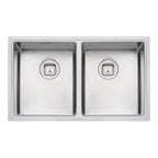 Cubeta Cocina Rectangular Doble Quadrum 94009/103 71x40x20.5
