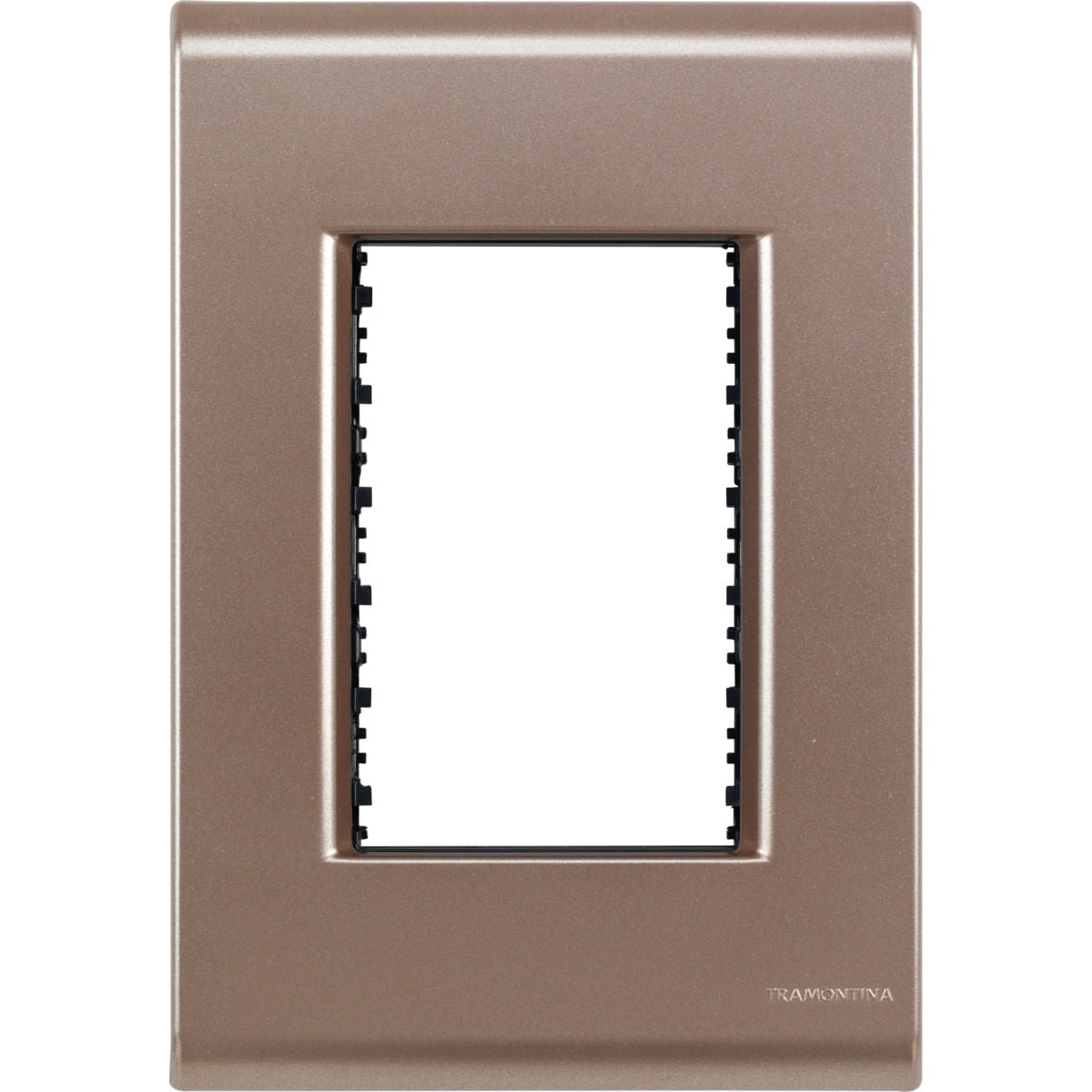 Placa Electrica Tramontina Liz Fendi 57106/045 4x2 3 Modulos Suelta