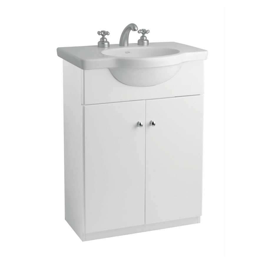 Vanitory Ferrum Venecia 64cm 3H Blanco Mueble Blanco piso