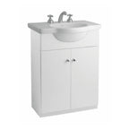 Vanitory Ferrum Venecia 64cm 3H Blanco Mueble Blanco piso