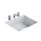 Lavatorio Encastrar Bajo Mesada Rectangular LFNF Blanco