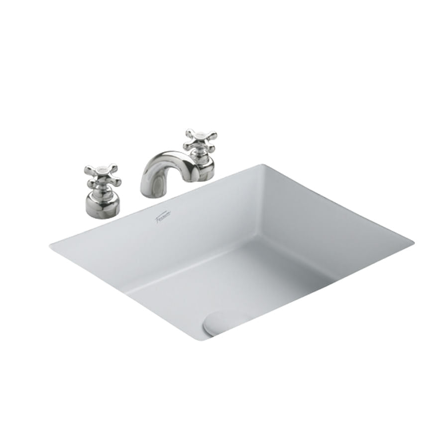 Lavatorio Encastrar Bajo Mesada Rectangular LFNF Blanco