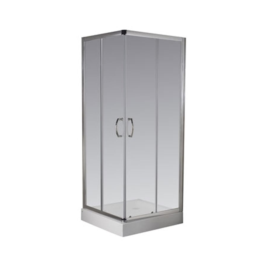 Cabina Ducha Ferrum NB8CZ C Cuadrada 2 puertas Transparente