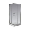 Cabina Ducha Ferrum NB8CZ C Cuadrada 2 puertas Transparente