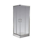 Cabina Ducha Ferrum NB8CZ C Cuadrada 2 puertas Transparente