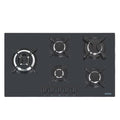 Placa Coccion Vidrio Gas 5 Quemador 94709/321 86x51 Negro Triple