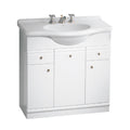Mueble Vanitory Ferrum Limoges Piso XML8 85cm Blanco