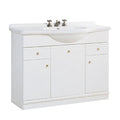 Mueble Vanitory Ferrum Limoges Piso XMLA 110cm Blanco