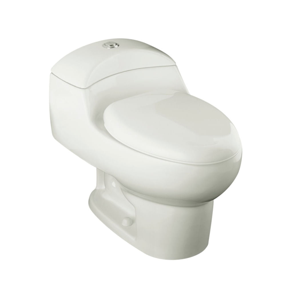 Inodoro OnePiece Brucke Monaco Blanco con asiento