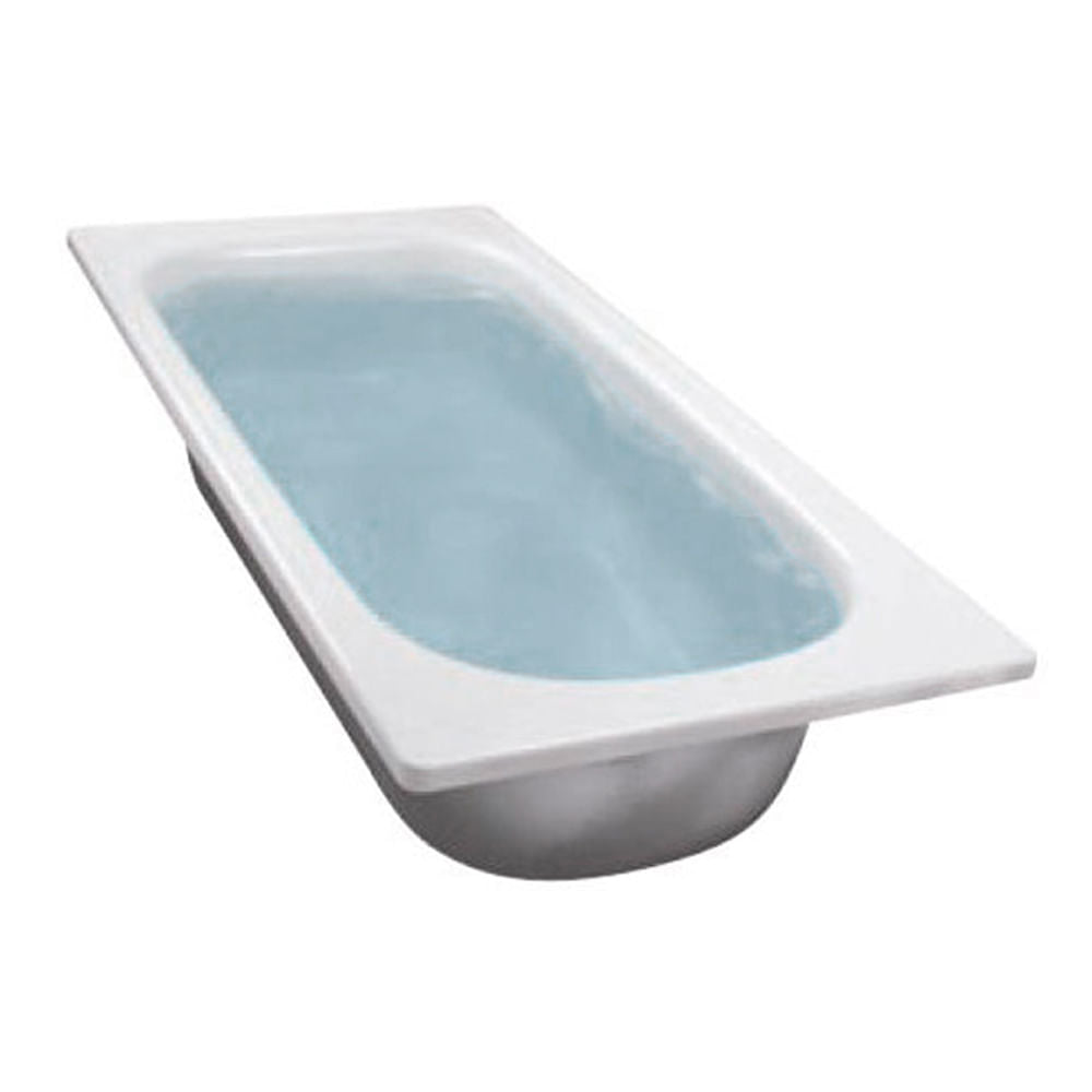 Bañera Acero 1.50mt BL15S Blanco Enlosada BCH-BA-034-BL