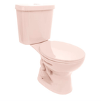 Inodoro Ferrum Roma Caribean Shell Botón Descarga Simple con Asiento Estandar