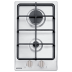 Placa Coccion Inox Gas 2 Quemador 94700/224 30x50