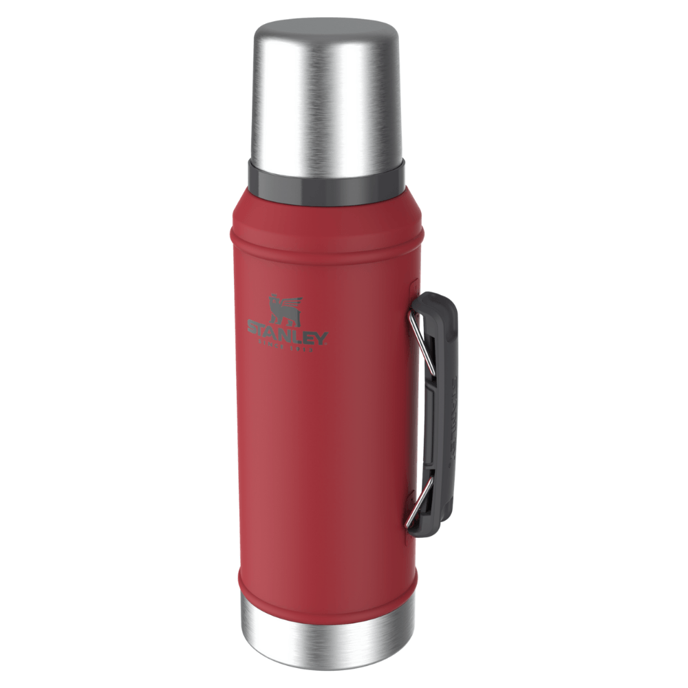 Termo Classic 950ml Rojo con tapon cebador