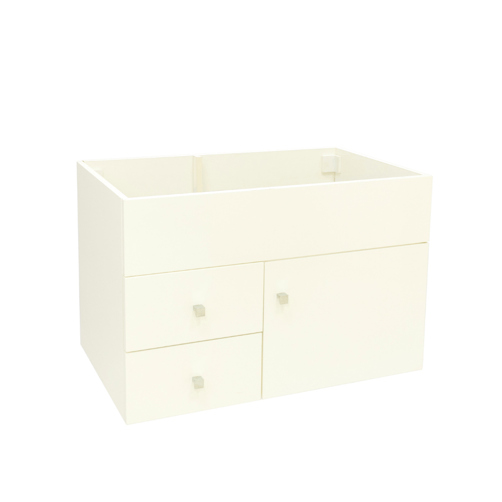 Mueble Vanitory Ferrum Cadria X7XD Colgante 75x46cm Blanco