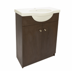 Vanitory Venecia 64cm 1H Blanco Mueble Wengue piso