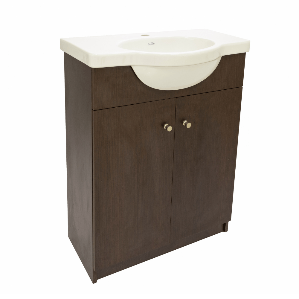 Vanitory Venecia 64cm 1H Blanco Mueble Wengue piso