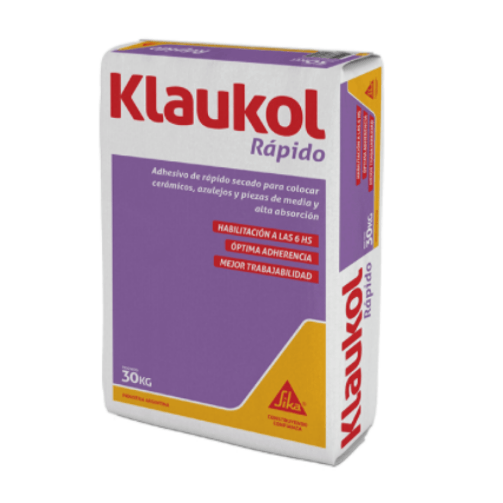 Adhesivo Cementicio Klaukol Rapido (30 kg)