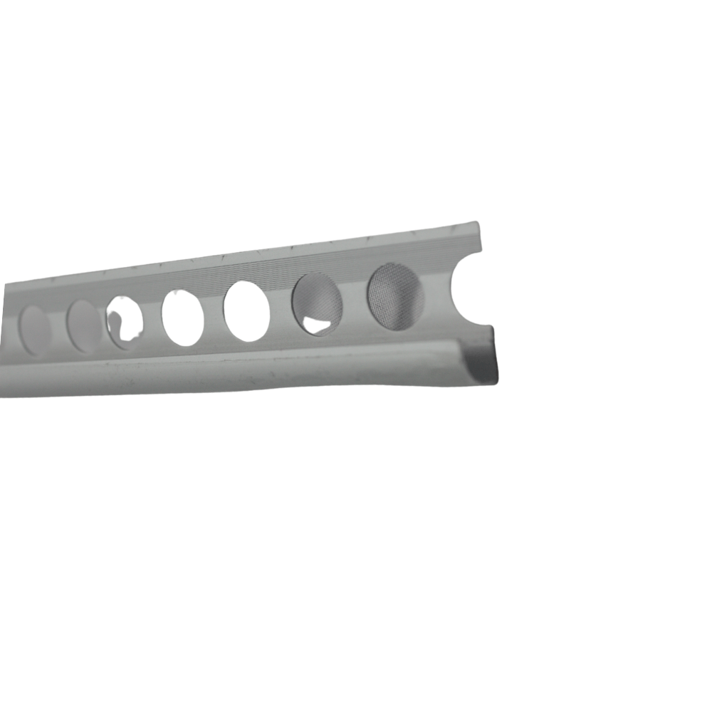 Guardacanto Aluminio CM 9.5mm Nefusac 100365 de 2.40mt Rodometal