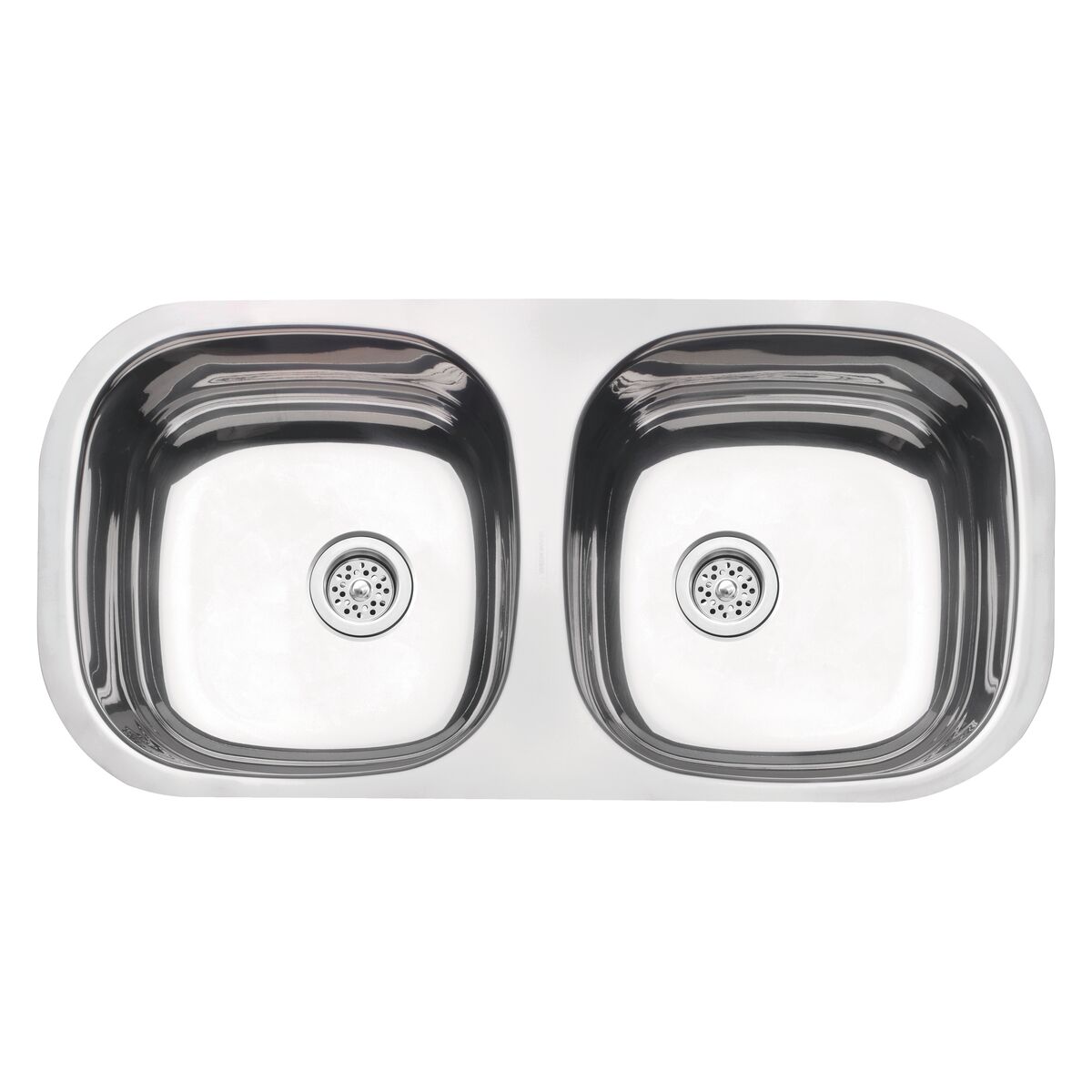Cubeta Cocina Rectangular Doble Pul 94061/400 72.3x34x14 con sifon