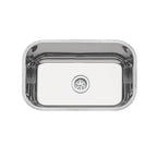 Cubeta Cocina Rectangular Simple Pul 94083/500 47x30.5x14 AI430 con sifon
