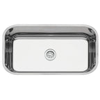 Cubeta Cocina Rectangular Simple Pul 94085/500 56x34x13.5 AI430 con sifon