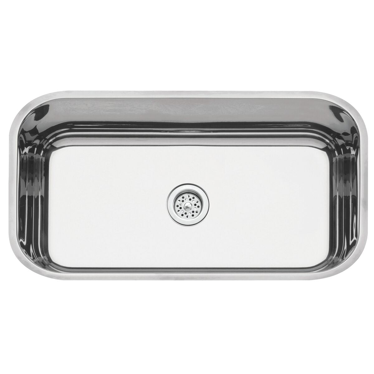 Cubeta Cocina Rectangular Simple Pul 94085/500 56x34x13.5 AI430 con sifon