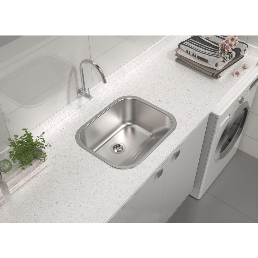 Lavadero Simple Tramontina 94400/107 Sat 50x40x22.5 Encastrar