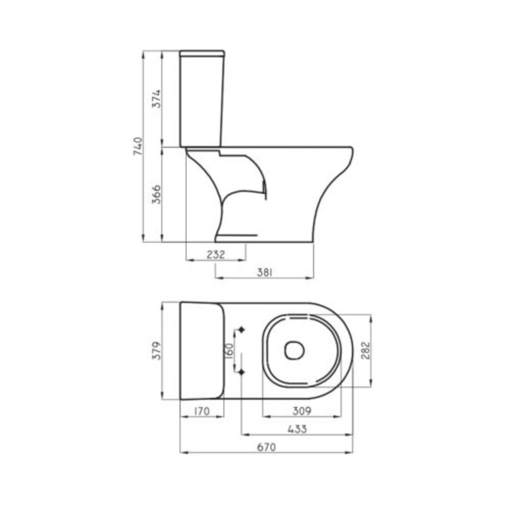 Inodoro Ferrum Veneto Blanco Descarga Doble con Asiento TTXUS