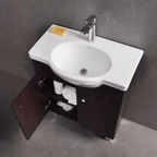 Vanitory Venecia 64cm 3H Blanco Mueble Wengue piso