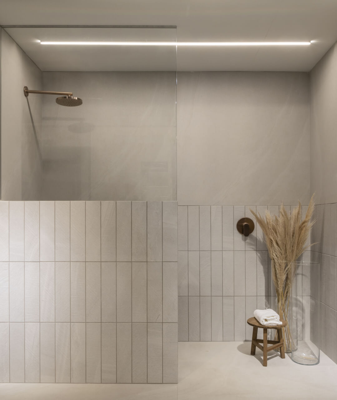 Revestimiento 10x40 Khali Zen Off White MA 1.36mt