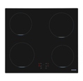 Placa Coccion Vidrio Electrico 4 Quemador 94751/022 59x52 Negro Induccion