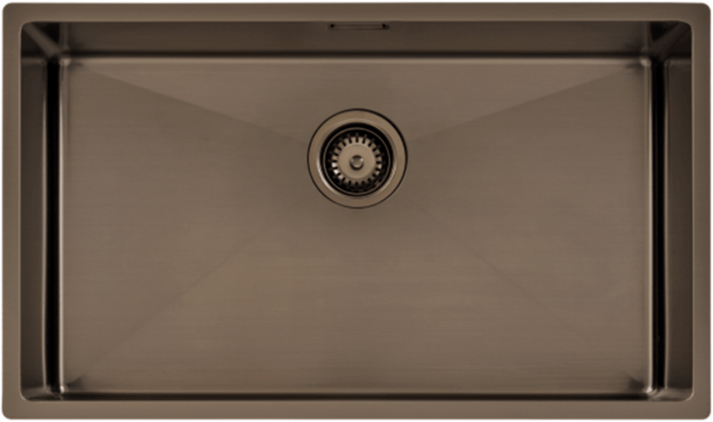 Cubeta Cocina Rectangular Simple Quadrum 94000/3503 74x44x20.5 Black