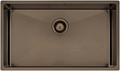Cubeta Cocina Rectangular Simple Quadrum 94000/3503 74x44x20.5 Black