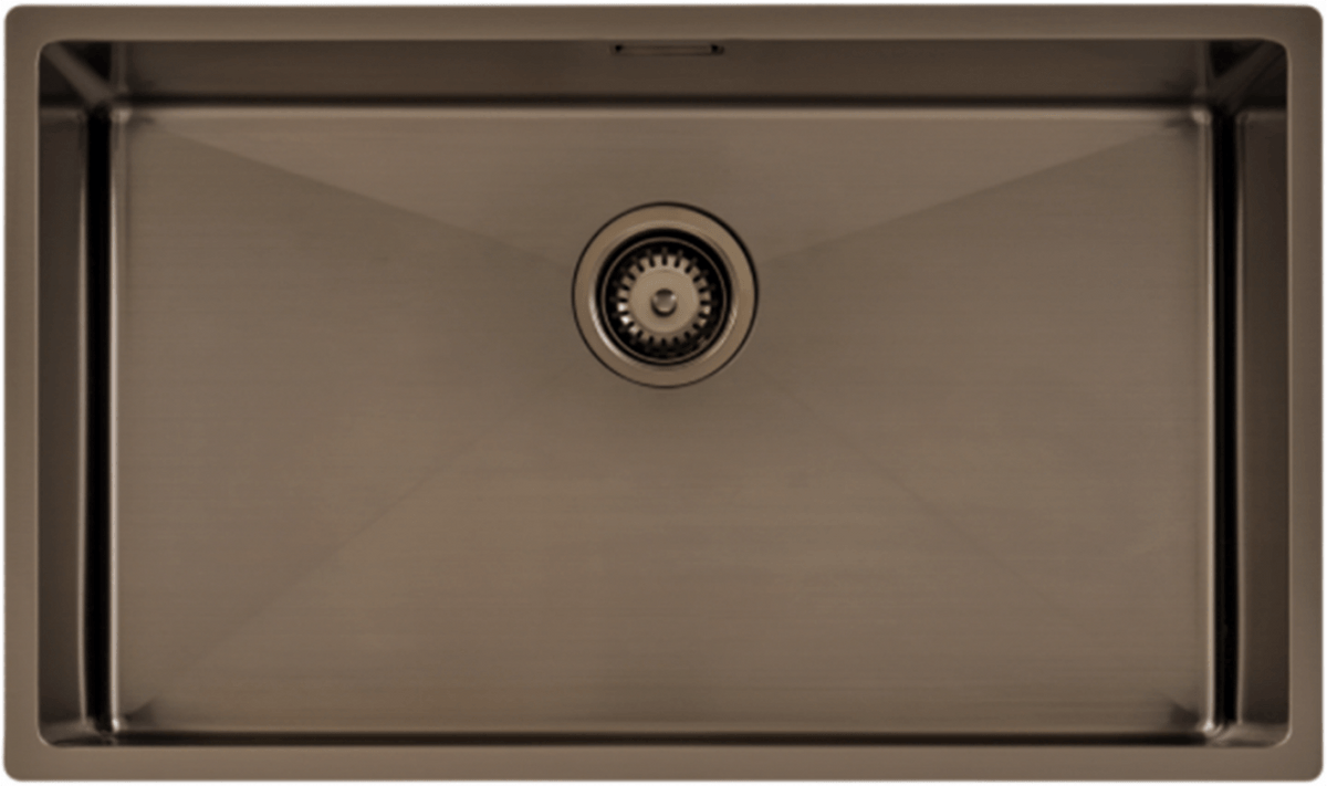 Cubeta Cocina Rectangular Simple Quadrum 94000/3503 74x44x20.5 Black