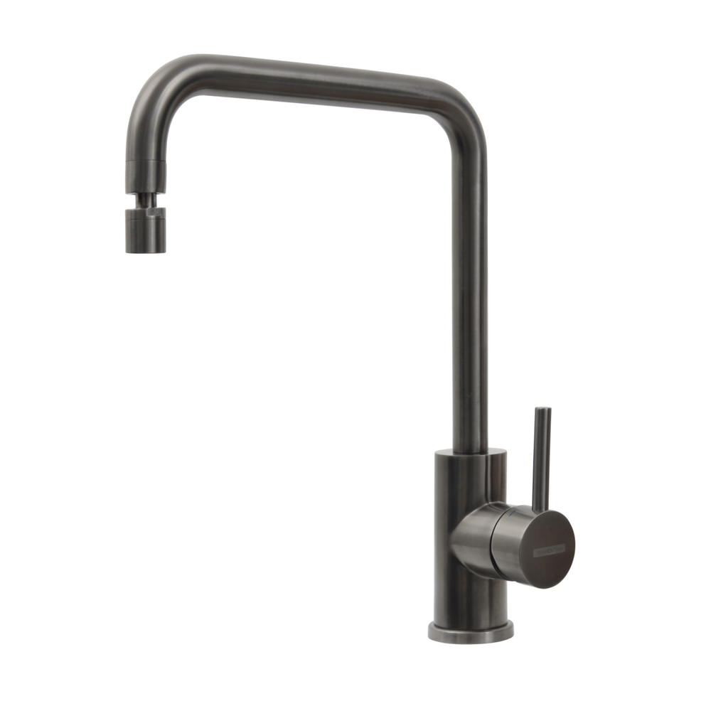 Mezcladora Mesada Monocomando Tramontina Angolare 94520/512 Black