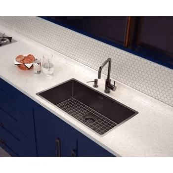 Mezcladora Mesada Monocomando Tramontina Angolare 94520/512 Black