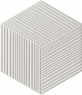 Revestimiento 18x20.8 Khali Hex Plisse Off White MA 0.98mt Piscina